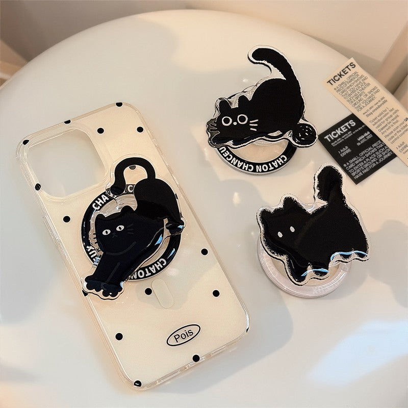 Chromahome Portable Small Animal Style Adhesive Ring Holder