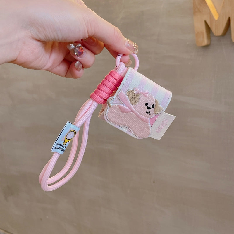Chromahome Embroidered Puppy Lanyard AirPods Case - Chromahome  