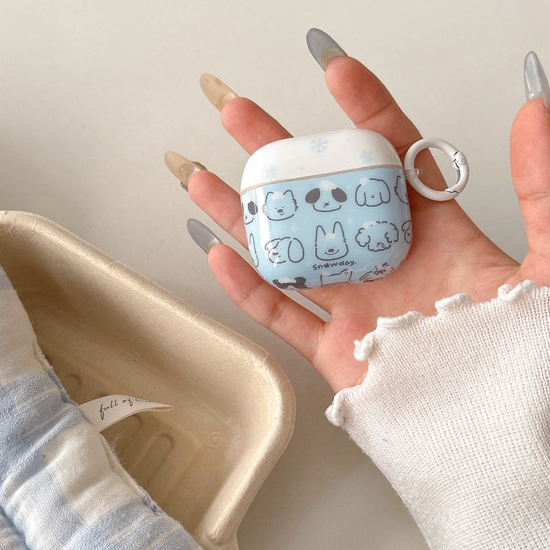 Chromahome Snowflake Puppy Airpods Case - Chromahome  