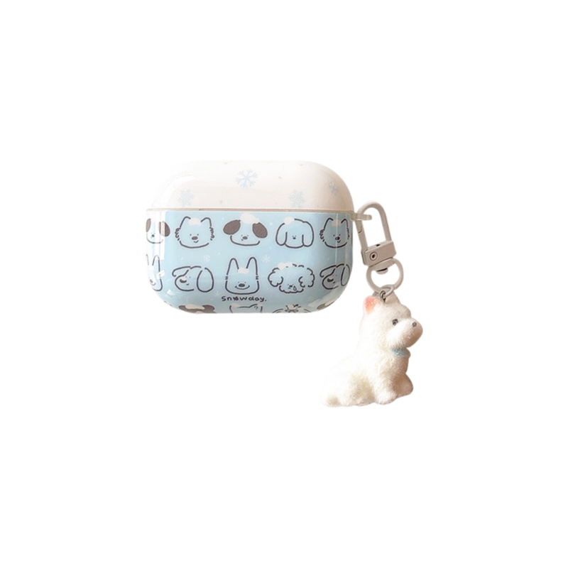 Chromahome Snowflake Puppy Airpods Case - Chromahome  