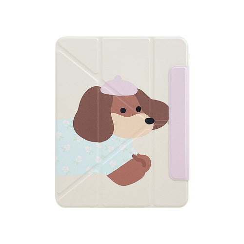 Chromahome Cute Dachshund Dog iPad Case